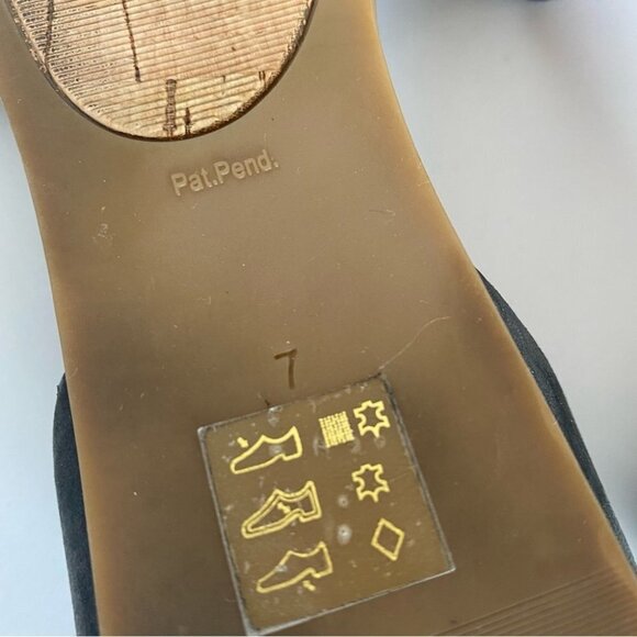 Madewell Blue Thea Diamond Stitch SandalsStyle E9216 - Picture 8 of 12